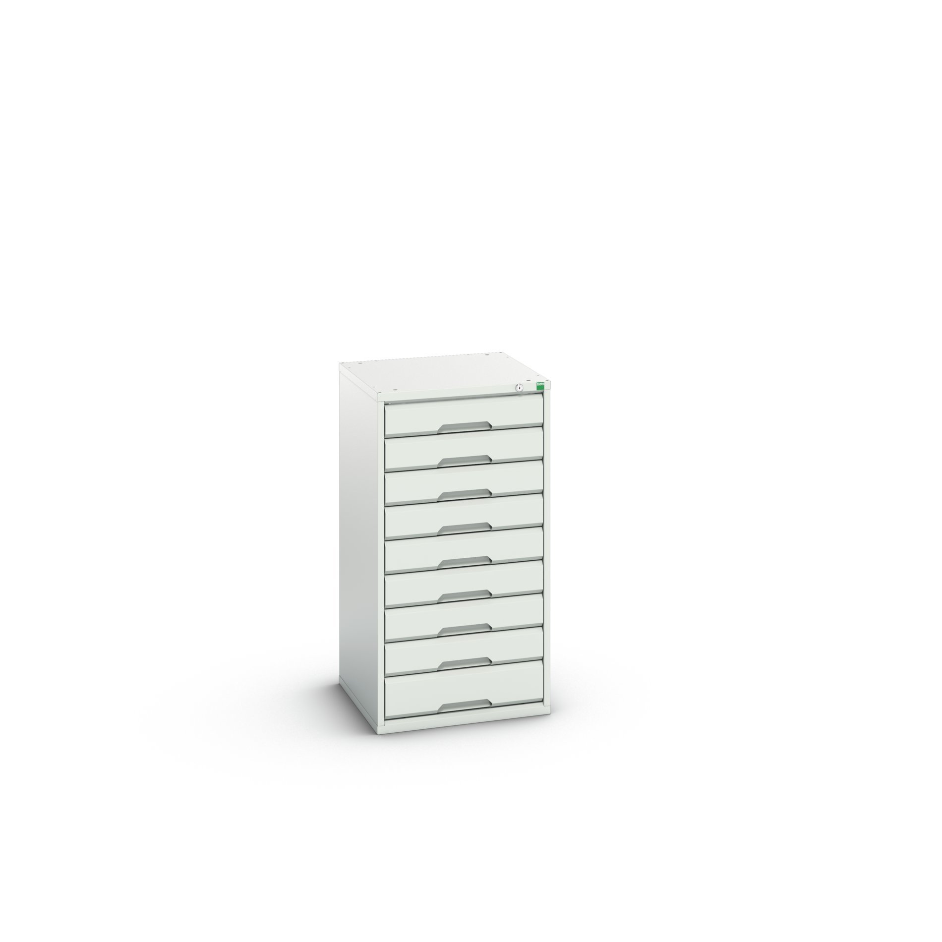 Bott Verso Schuifladenkast | 525x550x1000mm | 9 Laden | RAL 7035 - 16925057.16