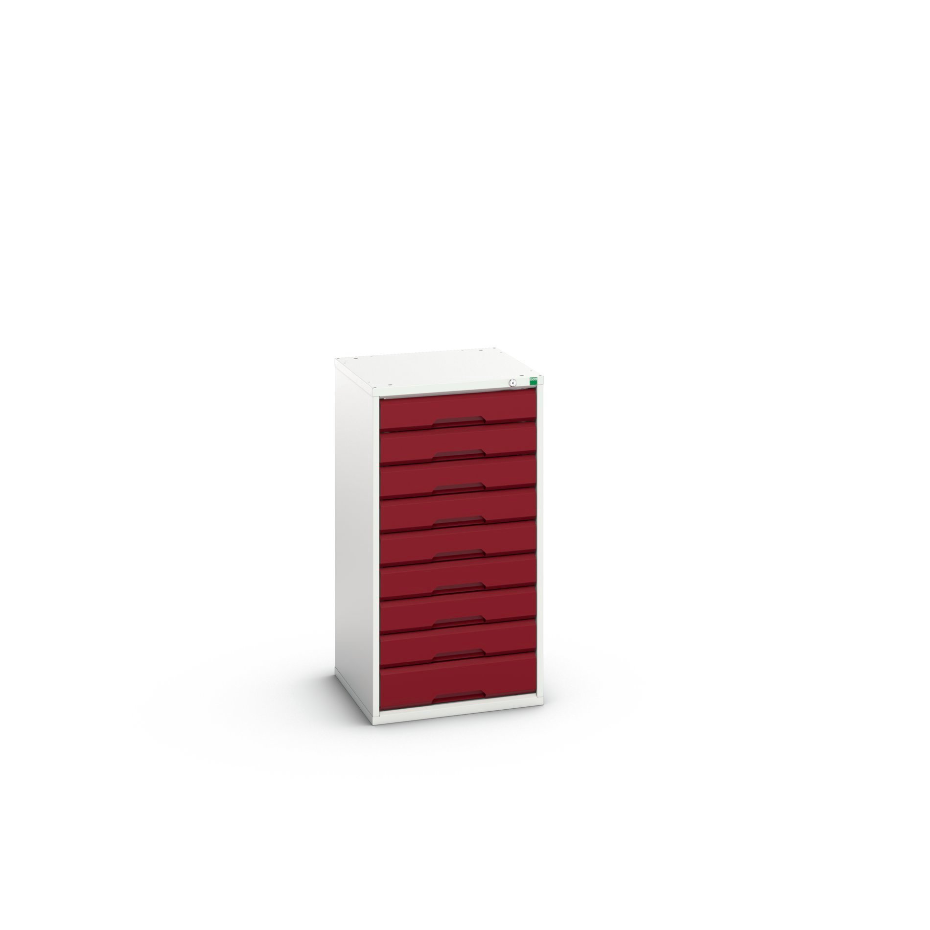 Bott Verso Schuifladenkast | 525x550x1000mm | 9 Laden | RAL 3004 - 16925057.24