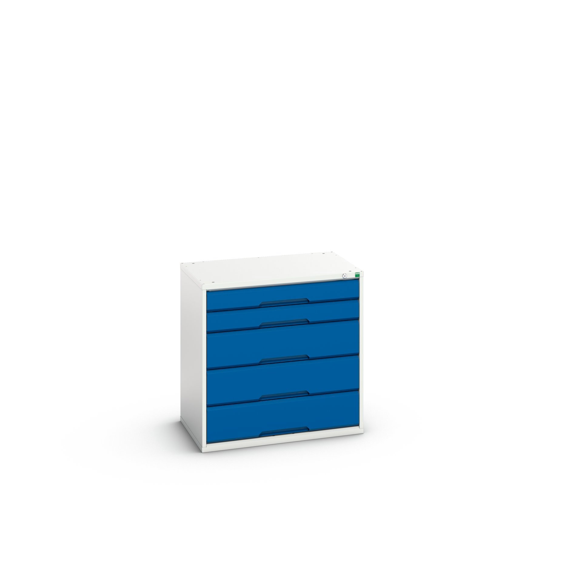 Bott Verso Schuifladenkast | 800x550x800mm | 5 Laden | RAL 5010 - 16925112.11