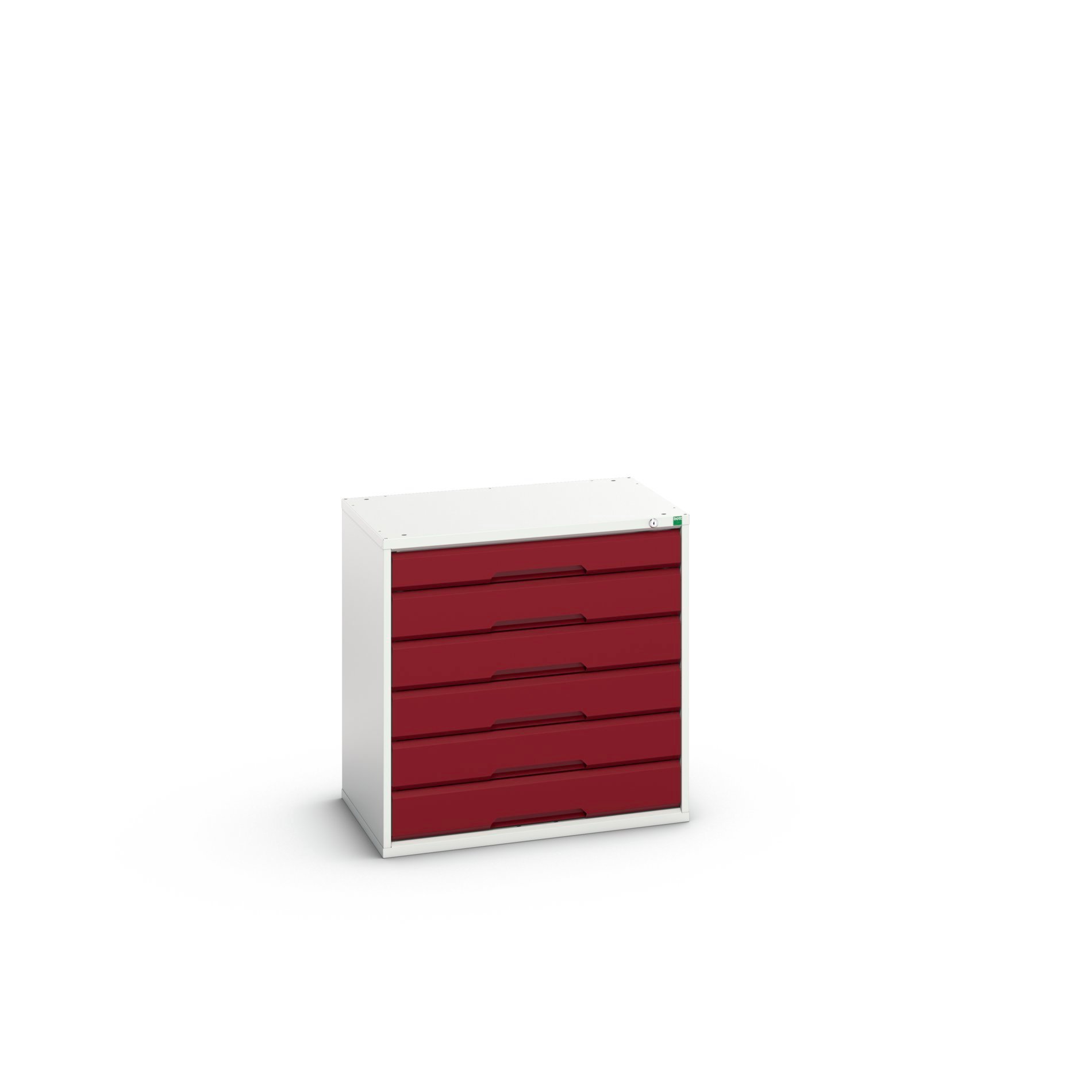 Bott Verso Schuifladenkast | 800x550x800mm | 6 Laden | RAL 3004 - 16925114.24