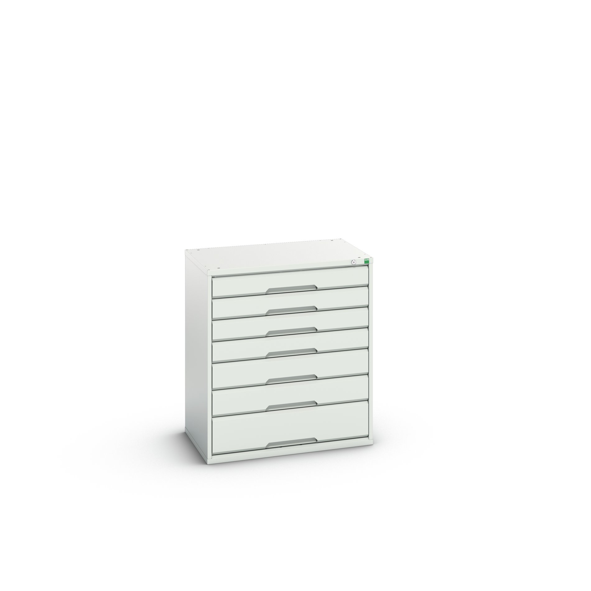 Bott Verso Schuifladenkast | 800x550x900mm | 7 Laden | RAL 7035 - 16925129.16