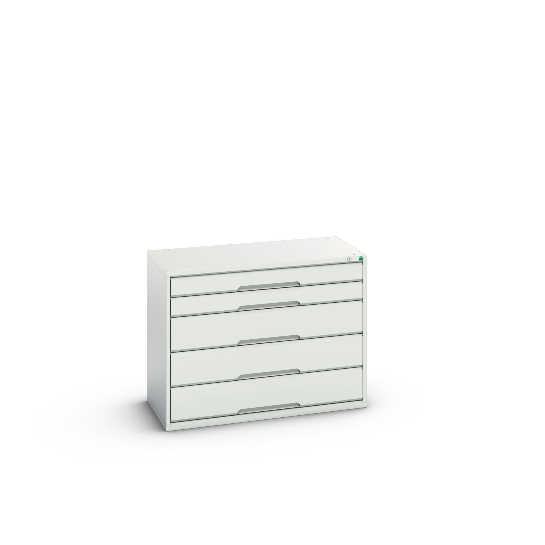 Bott Verso Schuifladenkast | 1050x550x800mm | 5 Laden | RAL 7035 - 16925212.16