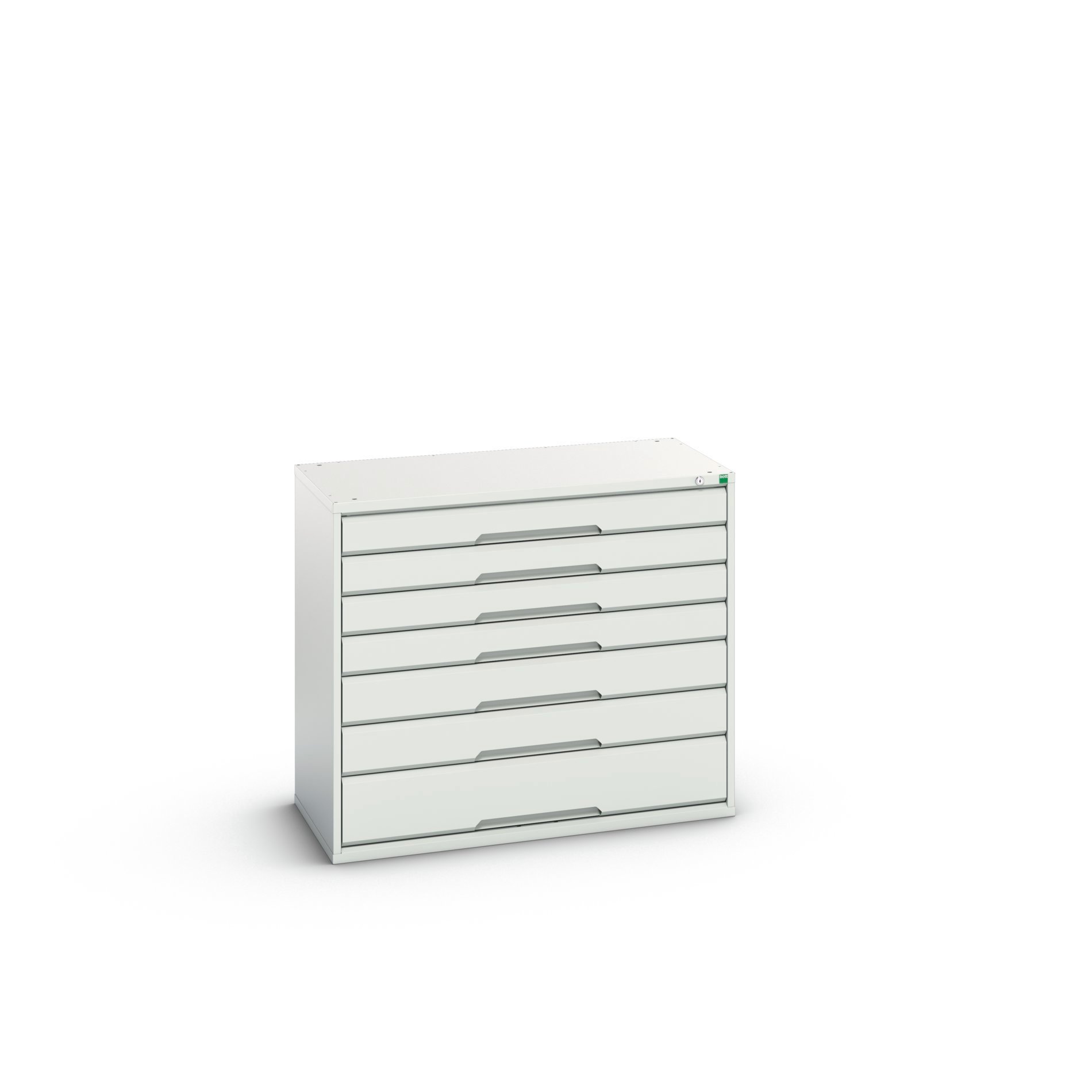 Bott Verso Schuifladenkast | 1050x550x900mm | 7 Laden | RAL 7035 - 16925229.16