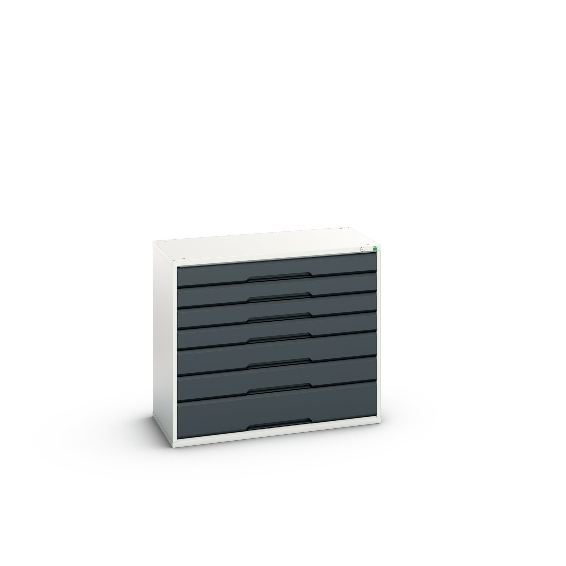 Bott Verso Schuifladenkast | 1050x550x900mm | 7 Laden | RAL 7016 - 16925229.19