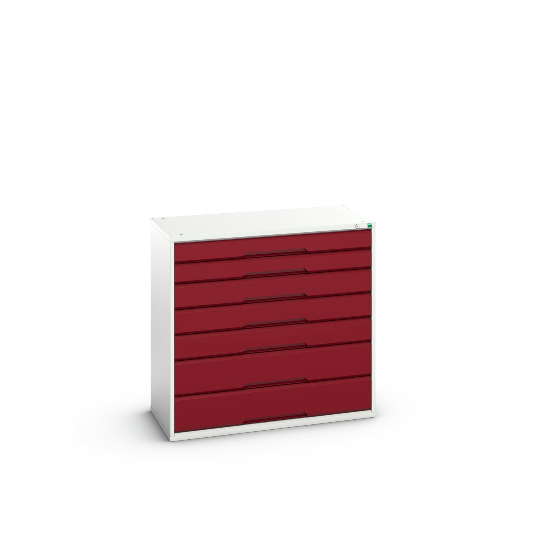 Bott Verso Schuifladenkast | 1050x550x1000mm | 7 Laden | RAL 3004 - 16925249.24