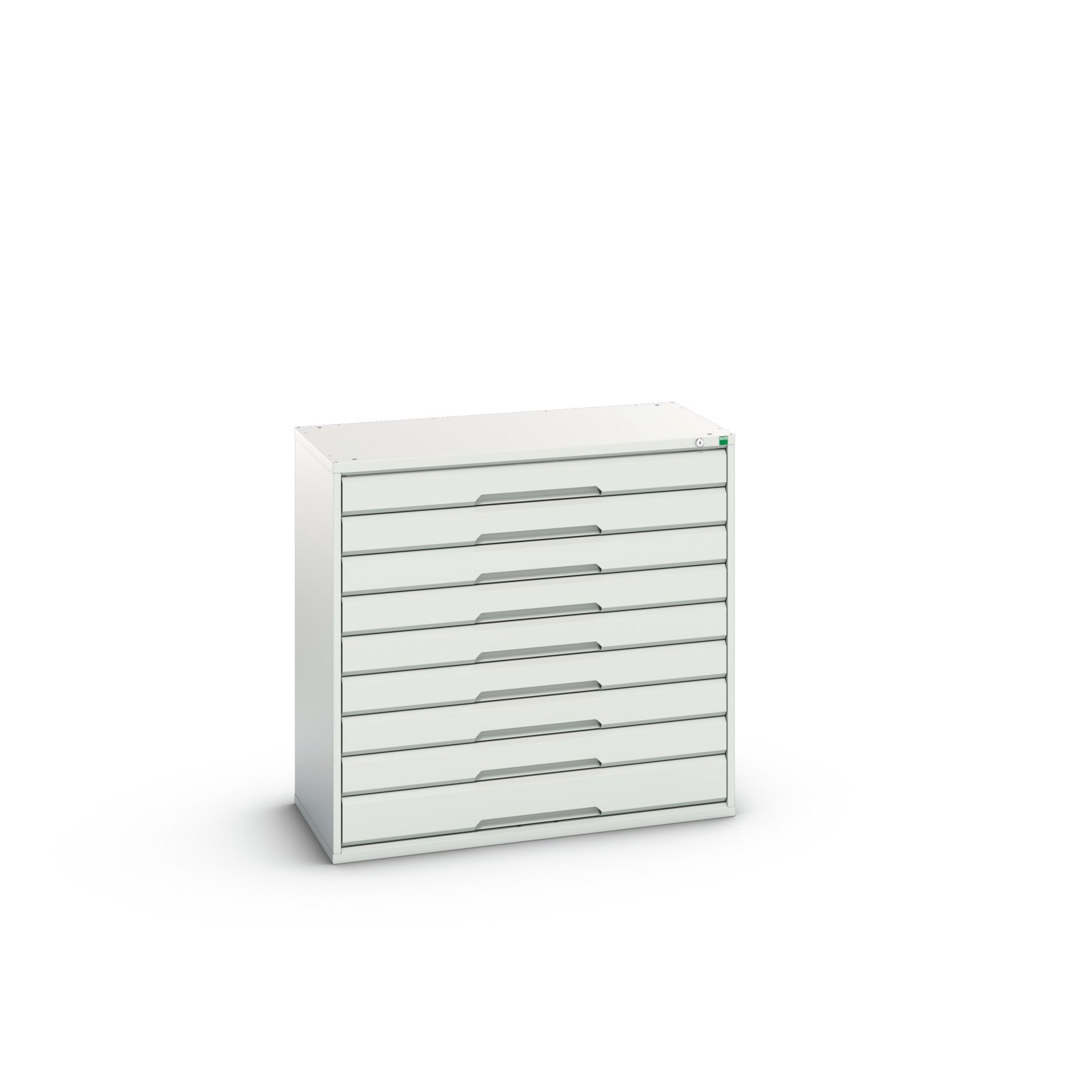 Bott Verso Schuifladenkast | 1050x550x1000mm | 9 Laden | RAL 7035 - 16925257.16