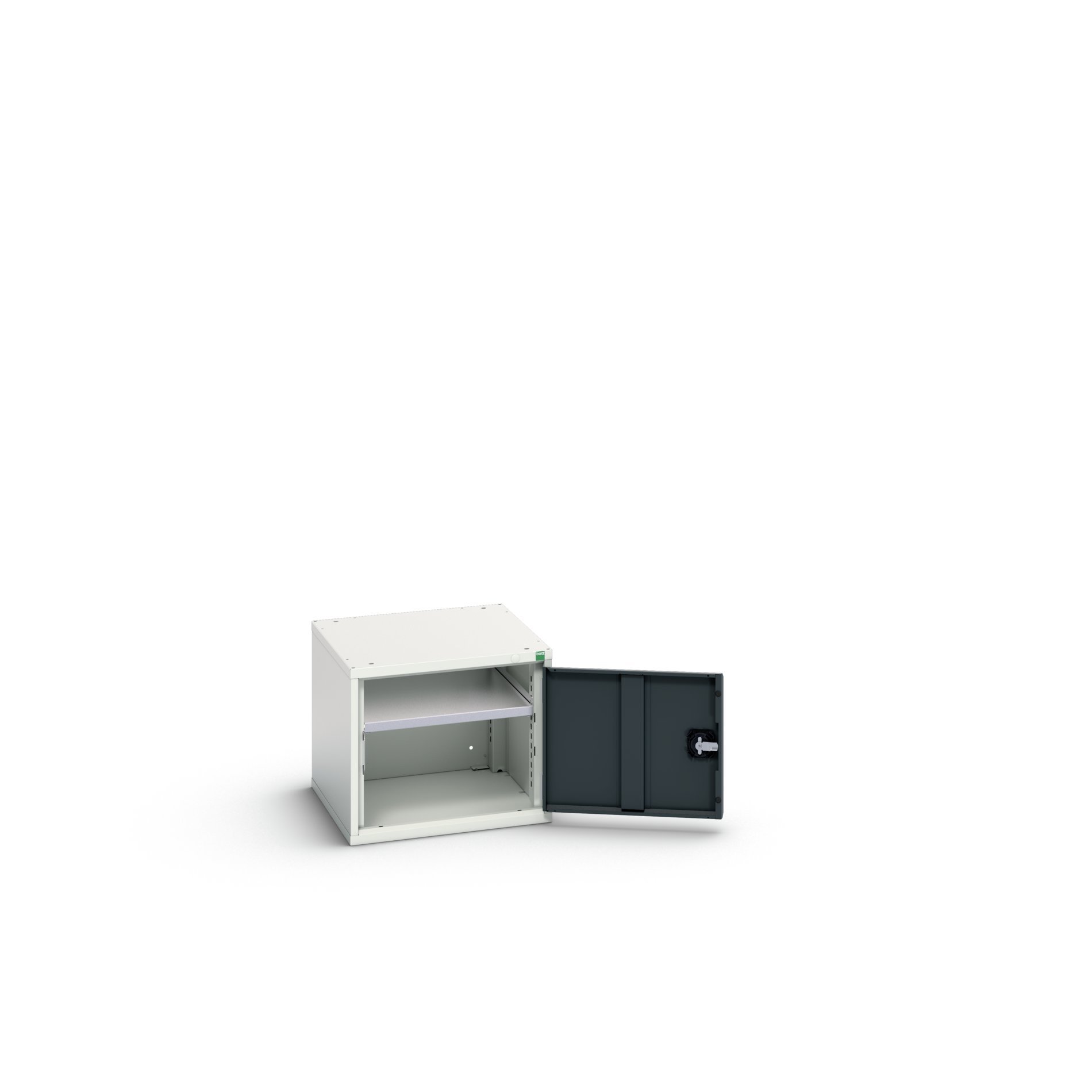 Bott Verso Systeemkast | 525x550x450mm | 1 Legbord | 1 Deur | RAL 7016 - 16926030.19