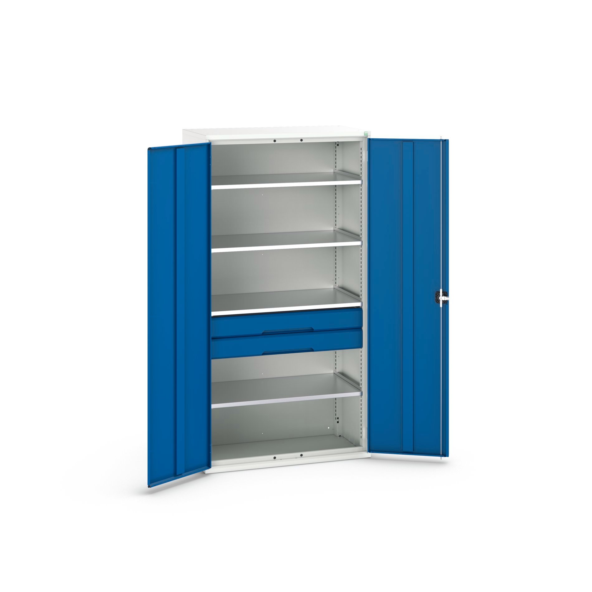 Bott Verso Werkplaatskast | 4 Legborden | 2 Laden | RAL 5010 - 16926574.11