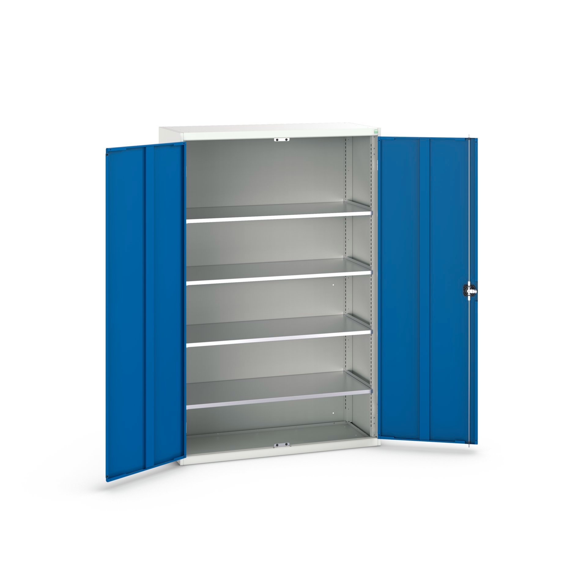 Bott Verso Systeemkast | 1050x550x2000mm | 4 Legborden | 2 Deuren | RAL 5010 - 16926653.11