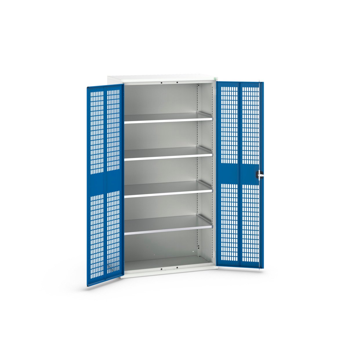 Bott Verso Kast Gevleugelde Deuren | 1050x550x1000mm | 4 Legborden | RAL 5010 - 16926770.11