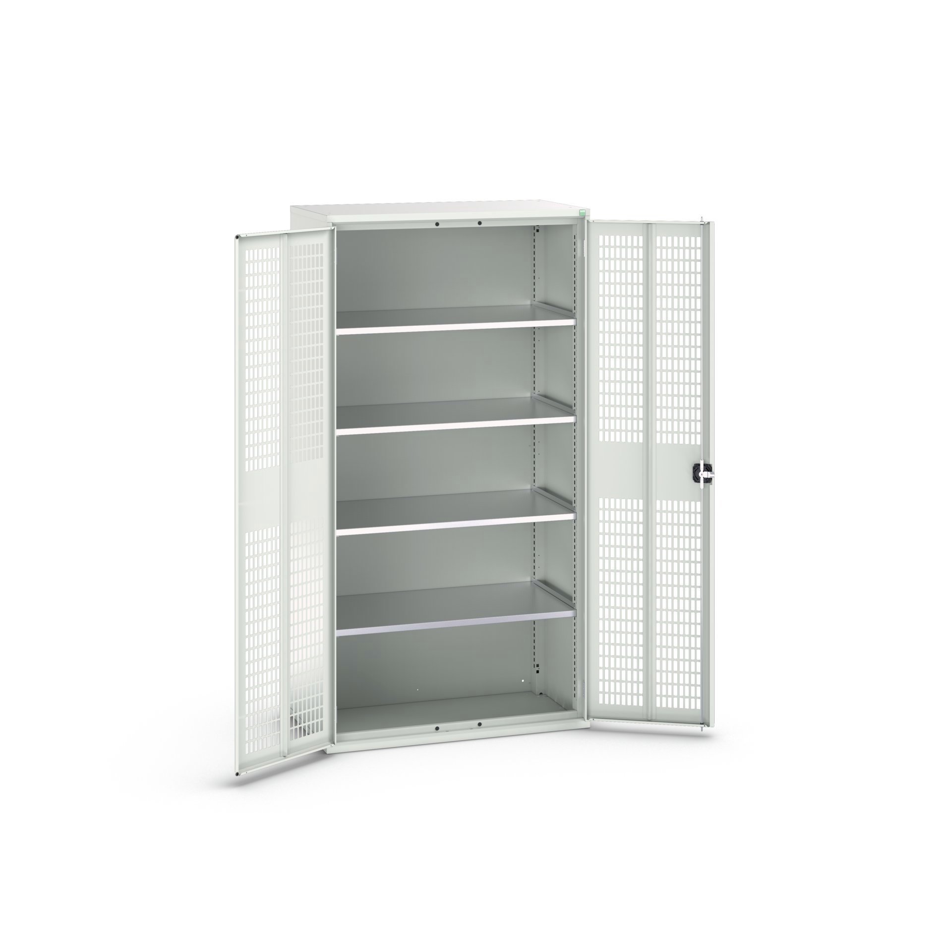 Bott Verso Kast Gevleugelde Deuren | 1050x550x1000mm | 4 Legborden | RAL 7035 - 16926770.16