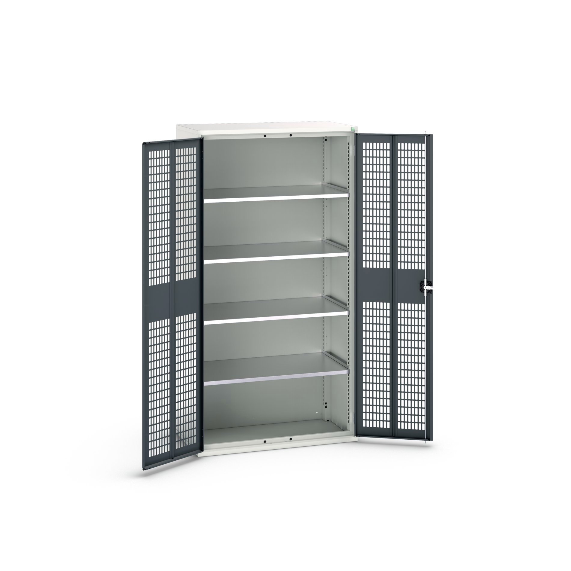 Bott Verso Kast Gevleugelde Deuren | 1050x550x1000mm | 4 Legborden | RAL 7016 - 16926770.19