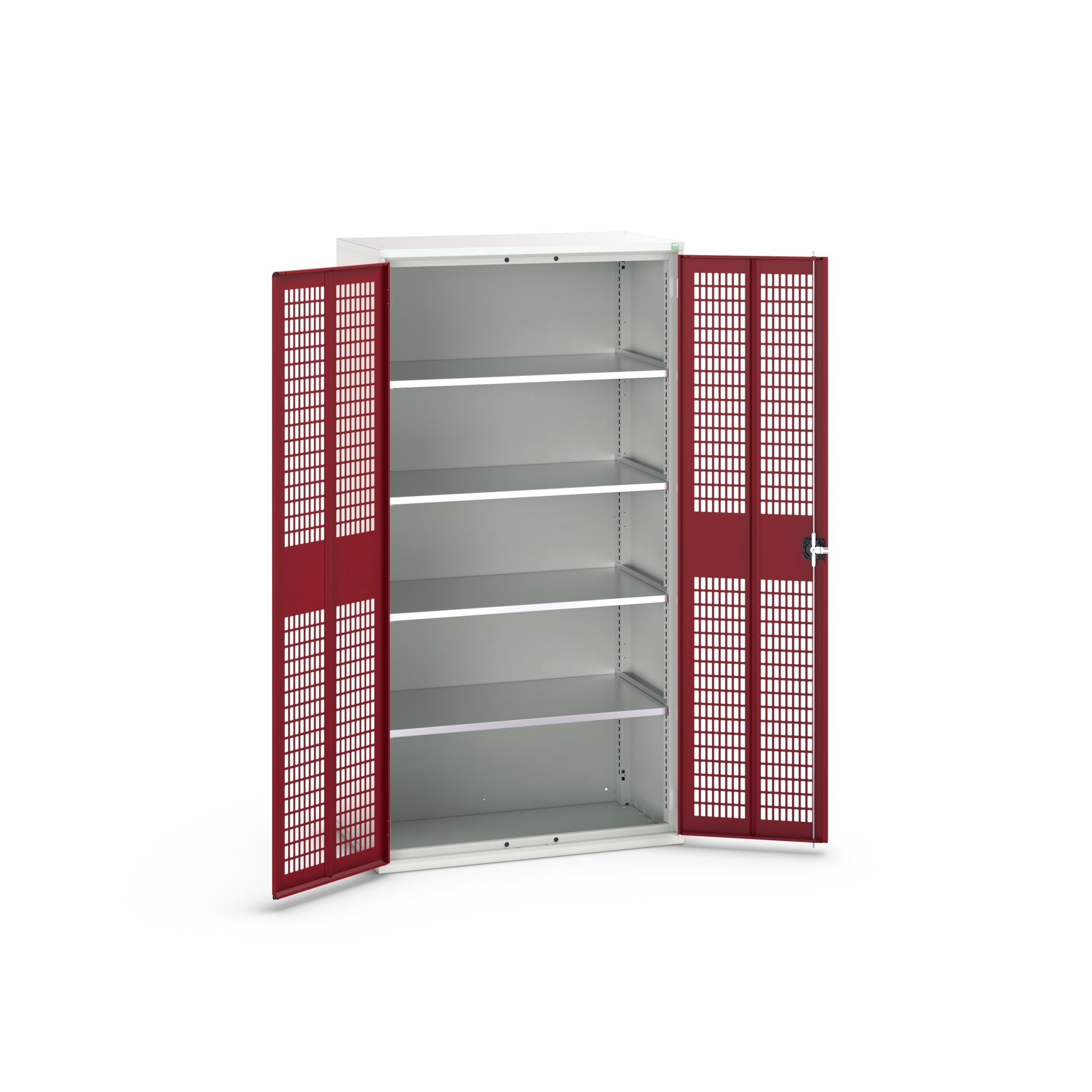 Bott Verso Kast Gevleugelde Deuren | 1050x550x1000mm | 4 Legborden | RAL 3004 - 16926770.24