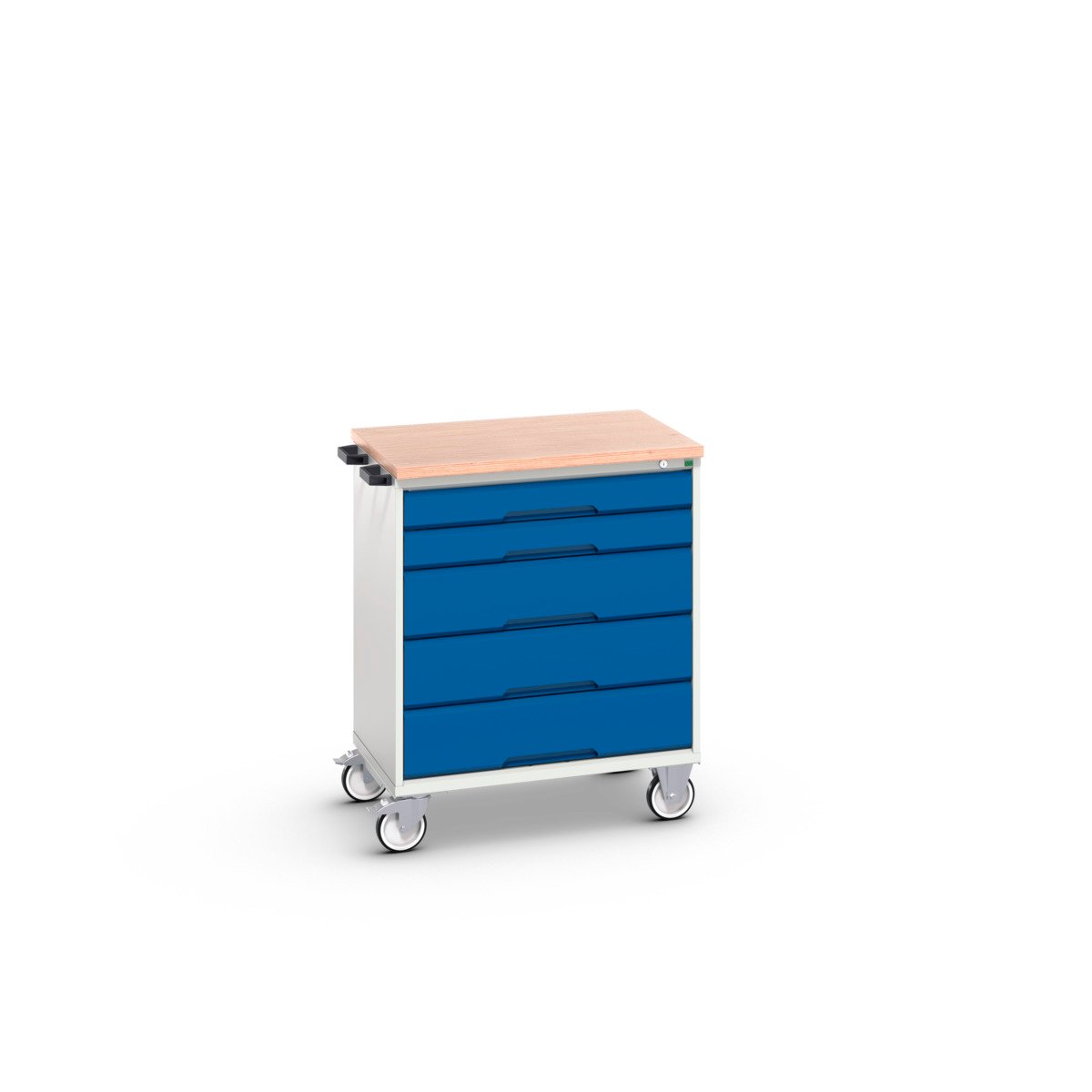 Bott Verso Mobiele Kast | 800x600x980mm | 5 Laden | MPX Top | RAL 5010 - 16927001.11
