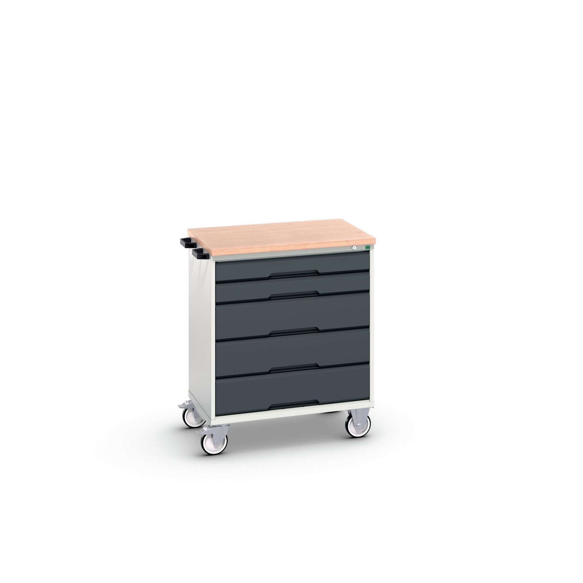 Bott Verso Mobiele Kast | 800x600x980mm | 5 Laden | MPX Top | RAL 7016 - 16927001.19