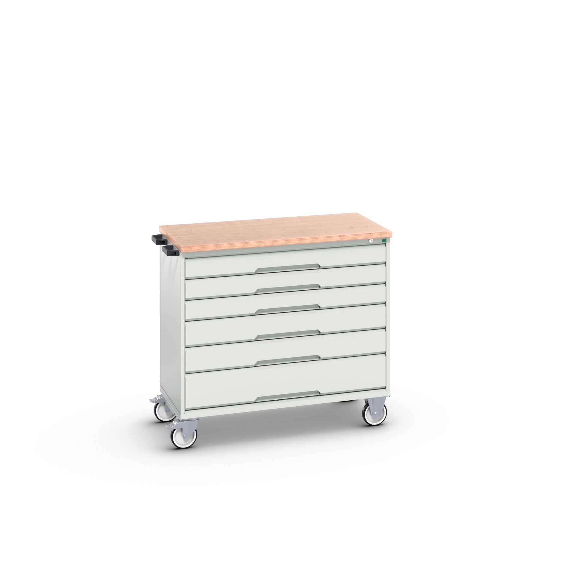 Bott Verso Mobiele Kast | 1050x600x980mm | 6 Laden | MPX Top | RAL 7035 - 16927054.16