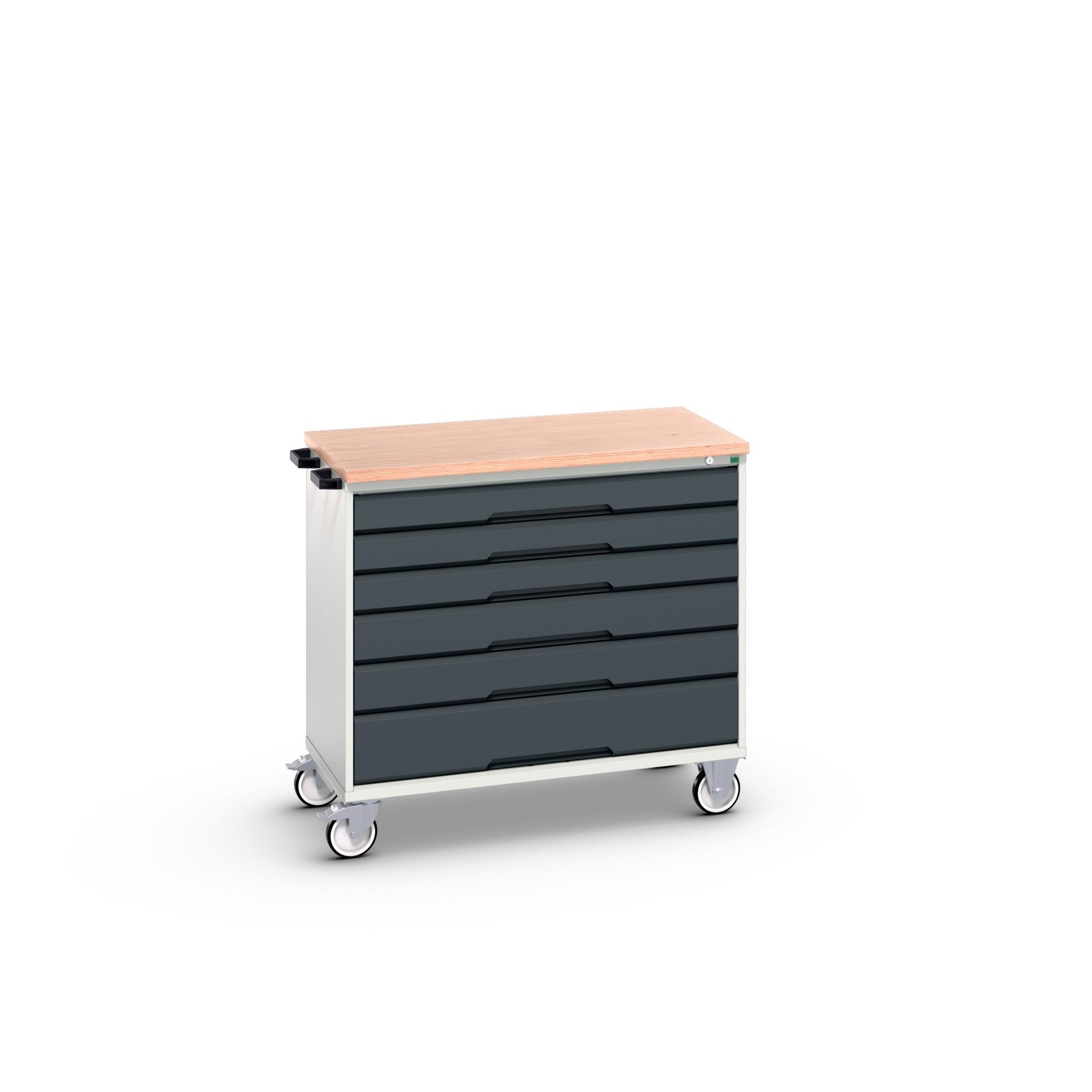 Bott Verso Mobiele Kast | 1050x600x980mm | 6 Laden | MPX Top | RAL 7016 - 16927054.19