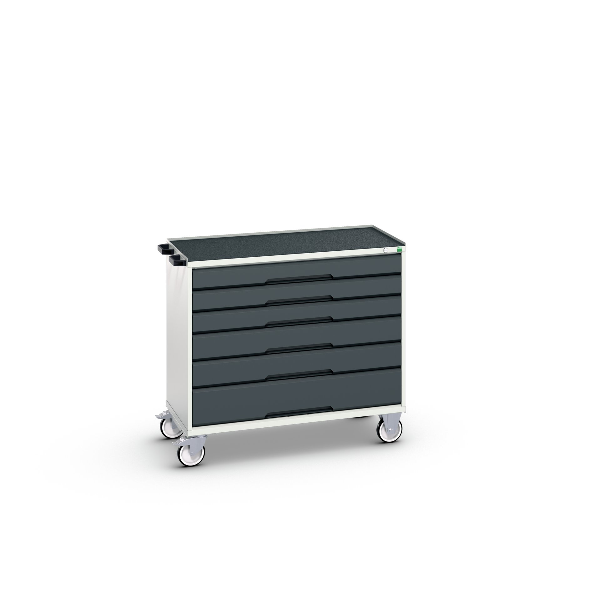 Bott Verso Mobiele Kast | 1050x550x965mm | 6 Laden | Top Tray | RAL 7016 - 16927055.19