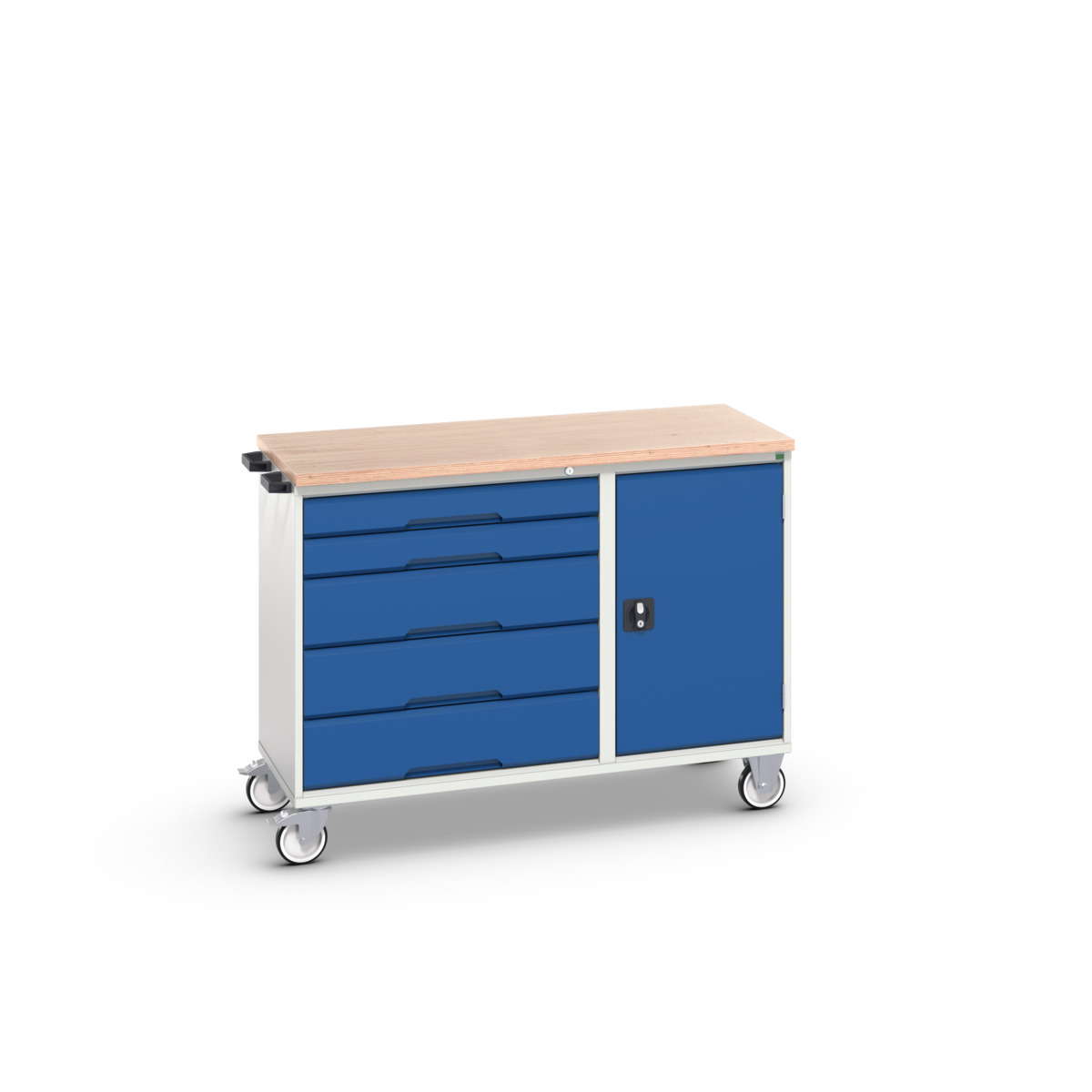 Bott Verso Montagewagen | 5 Lades | 1 Deur | Multiplex Blad | RAL 5010 - 16927151.11