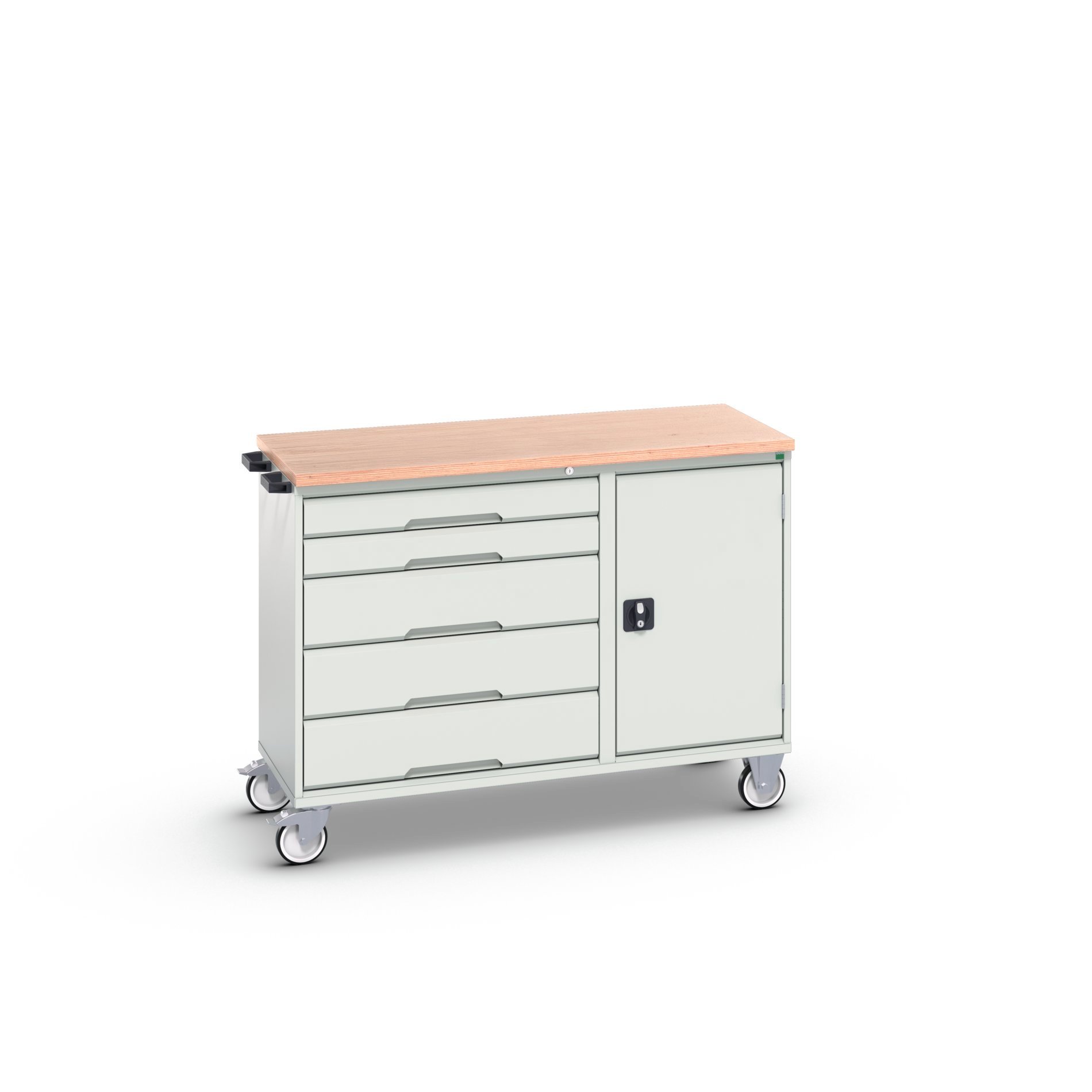 Bott Verso Montagewagen | 5 Lades | 1 Deur | Multiplex Blad | RAL 7035 - 16927151.16