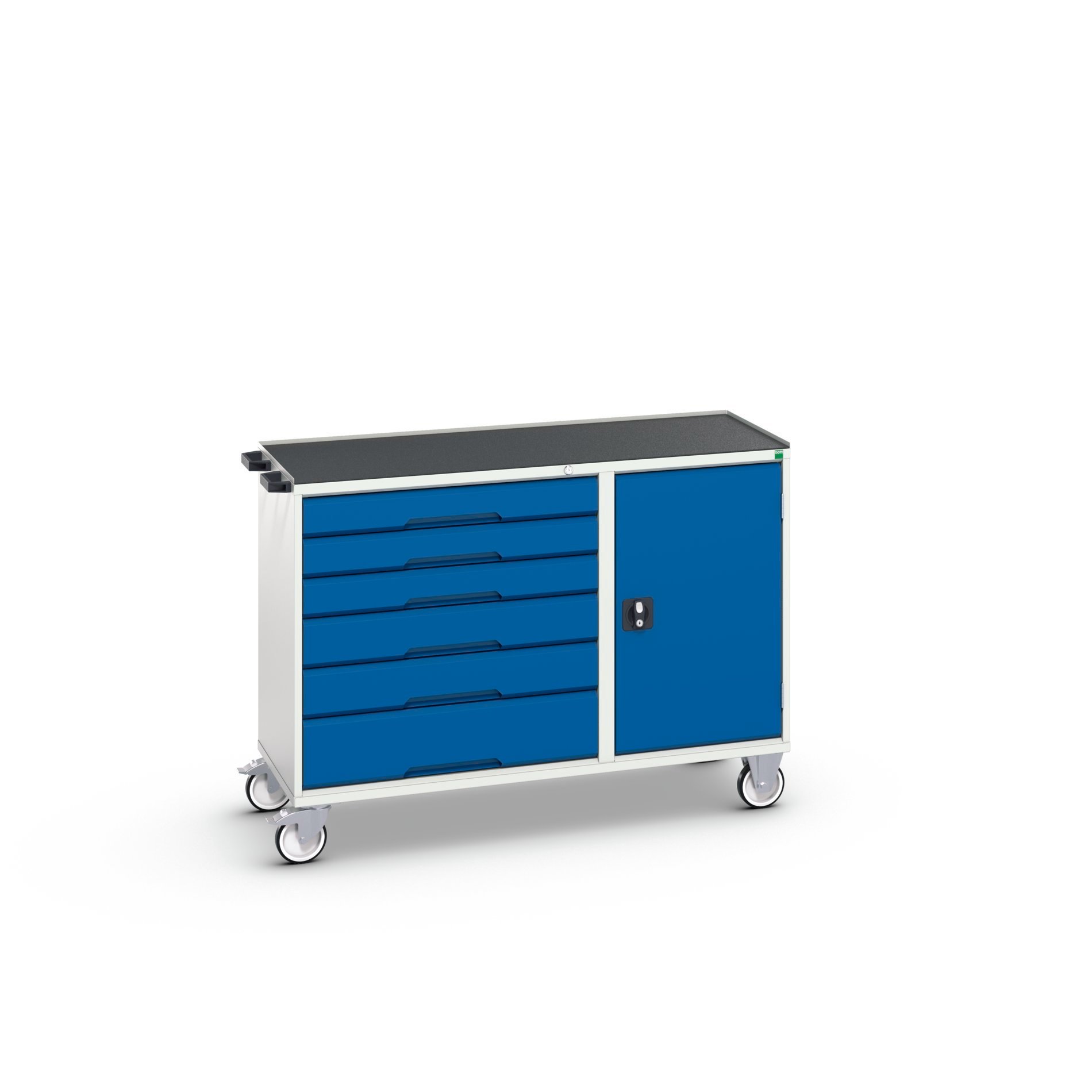 Bott Verso Montagewagen | 6 Lades | 1 Deur | Afrolrand | RAL 5010 - 16927155.11