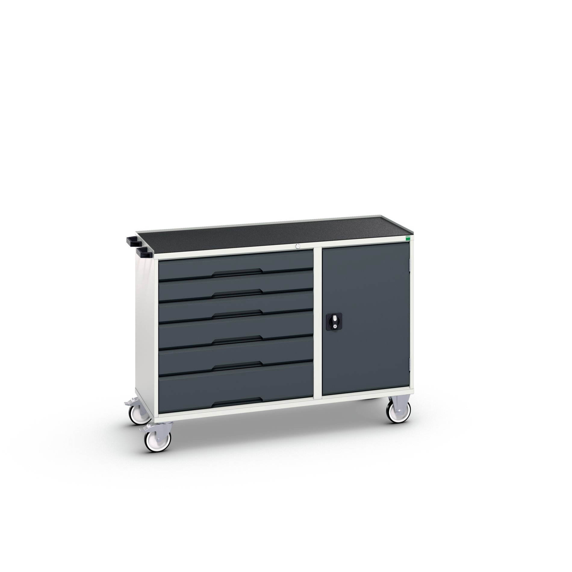 Bott Verso Montagewagen | 6 Lades | 1 Deur | Afrolrand | RAL 7016 - 16927155.19