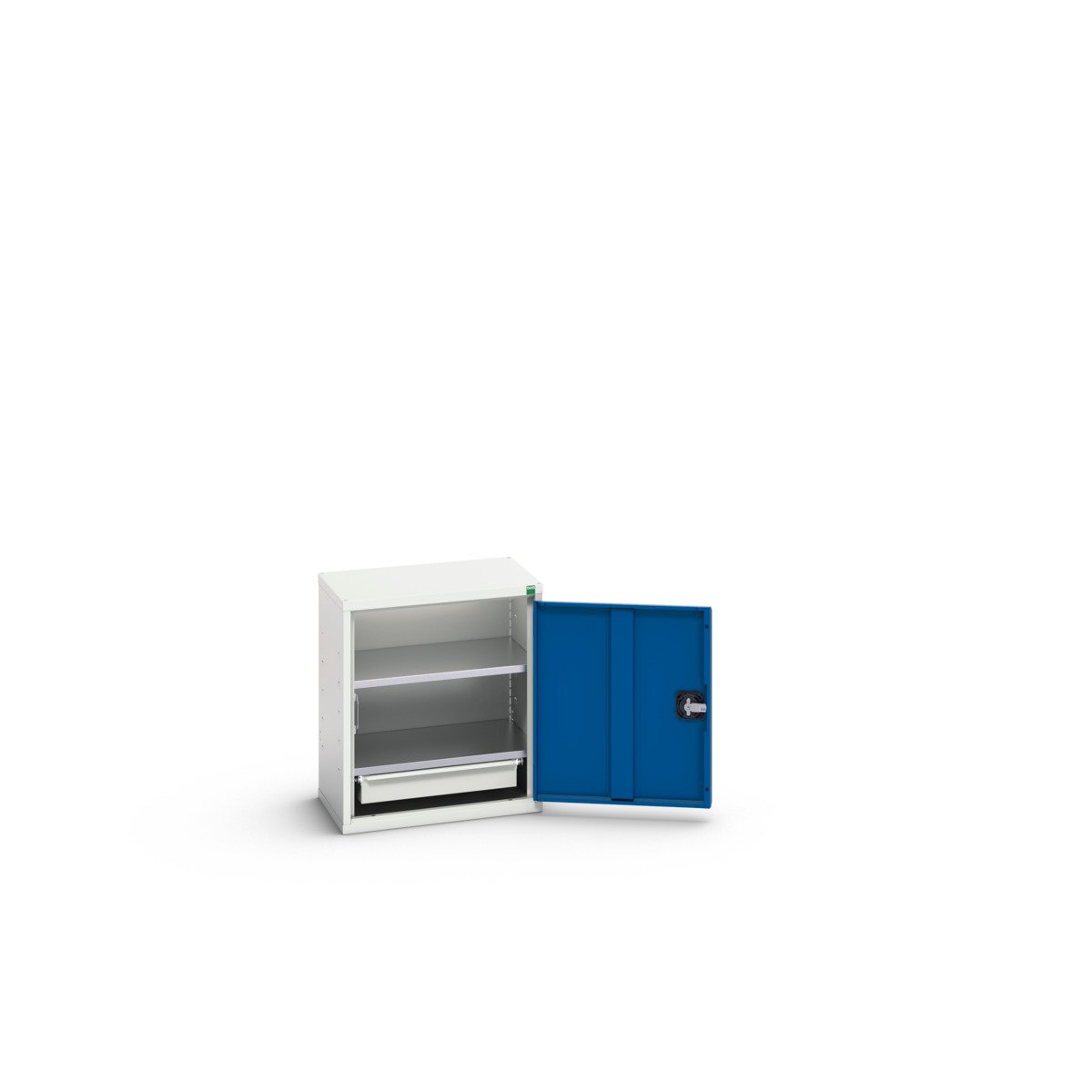Bott Verso Eco Wandkast | 525x350x600mm | 2 Legborden | 1 Lade | RAL 5010 - 16929003.11