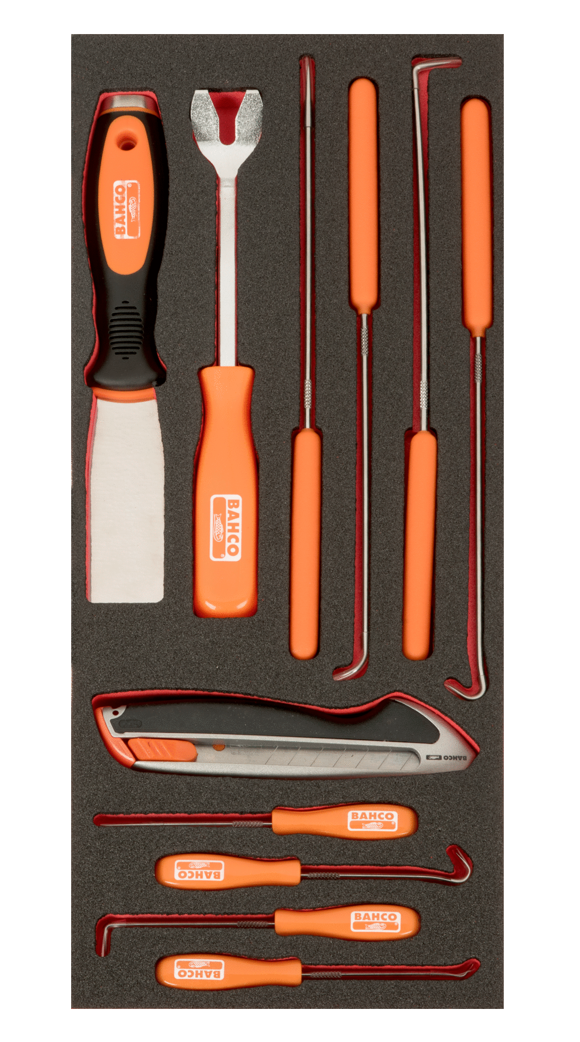 Bahco Foaminlay Fit&Go 1 3 met priemen | haken en messen 11-delig retailverpakking FF1E5011EH