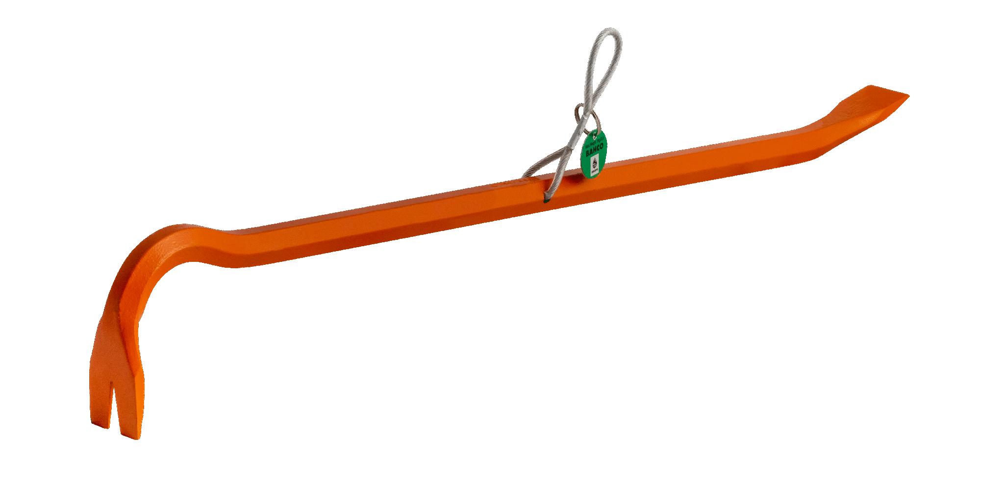 Bahco Breekijzer | met metalen veiligheidsring | met gebogen en plat uiteinde | 685 mm TAHWBB700