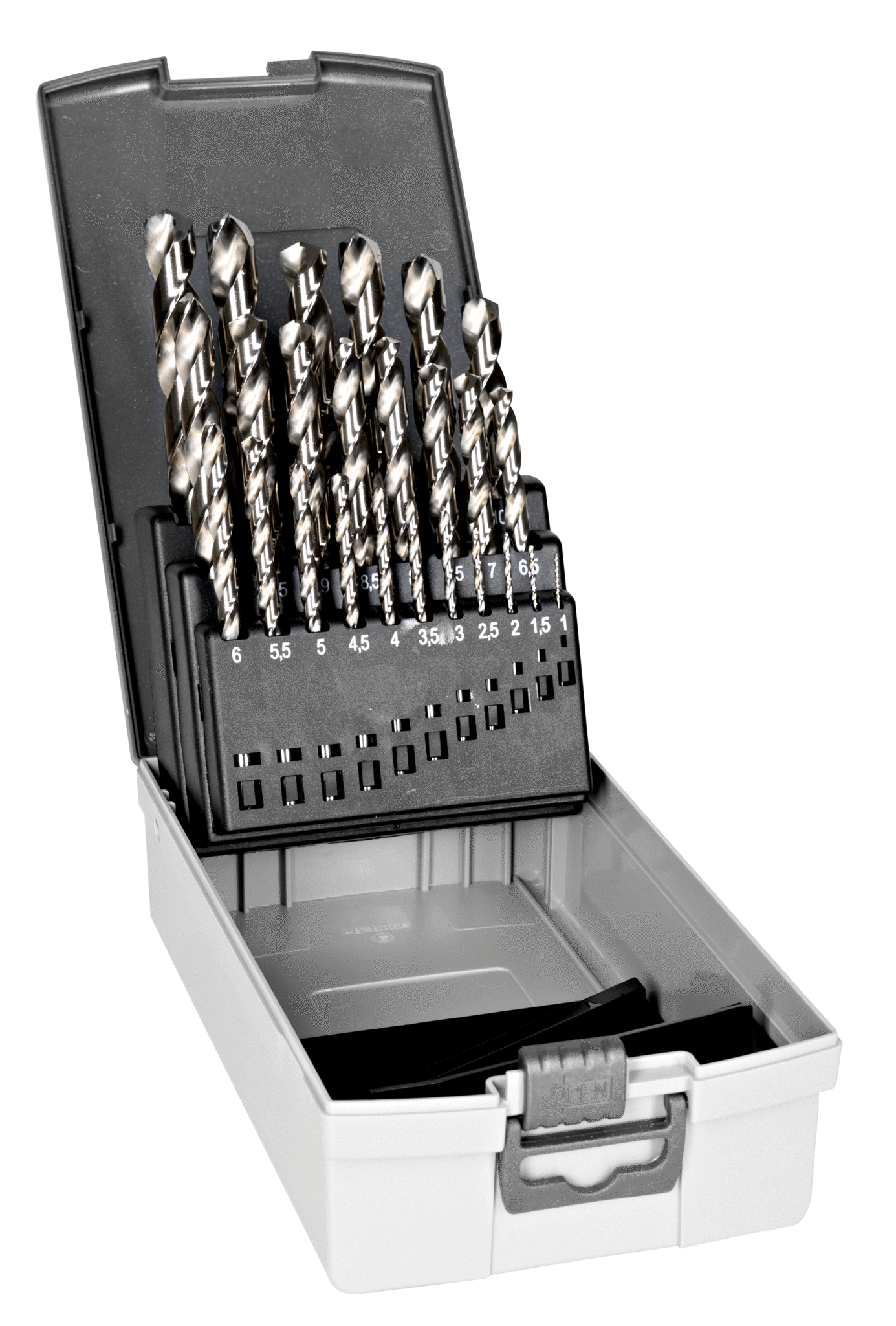 Bahco HSS-G Borenset voor metaal | 4513-SET-25 - 25-delig