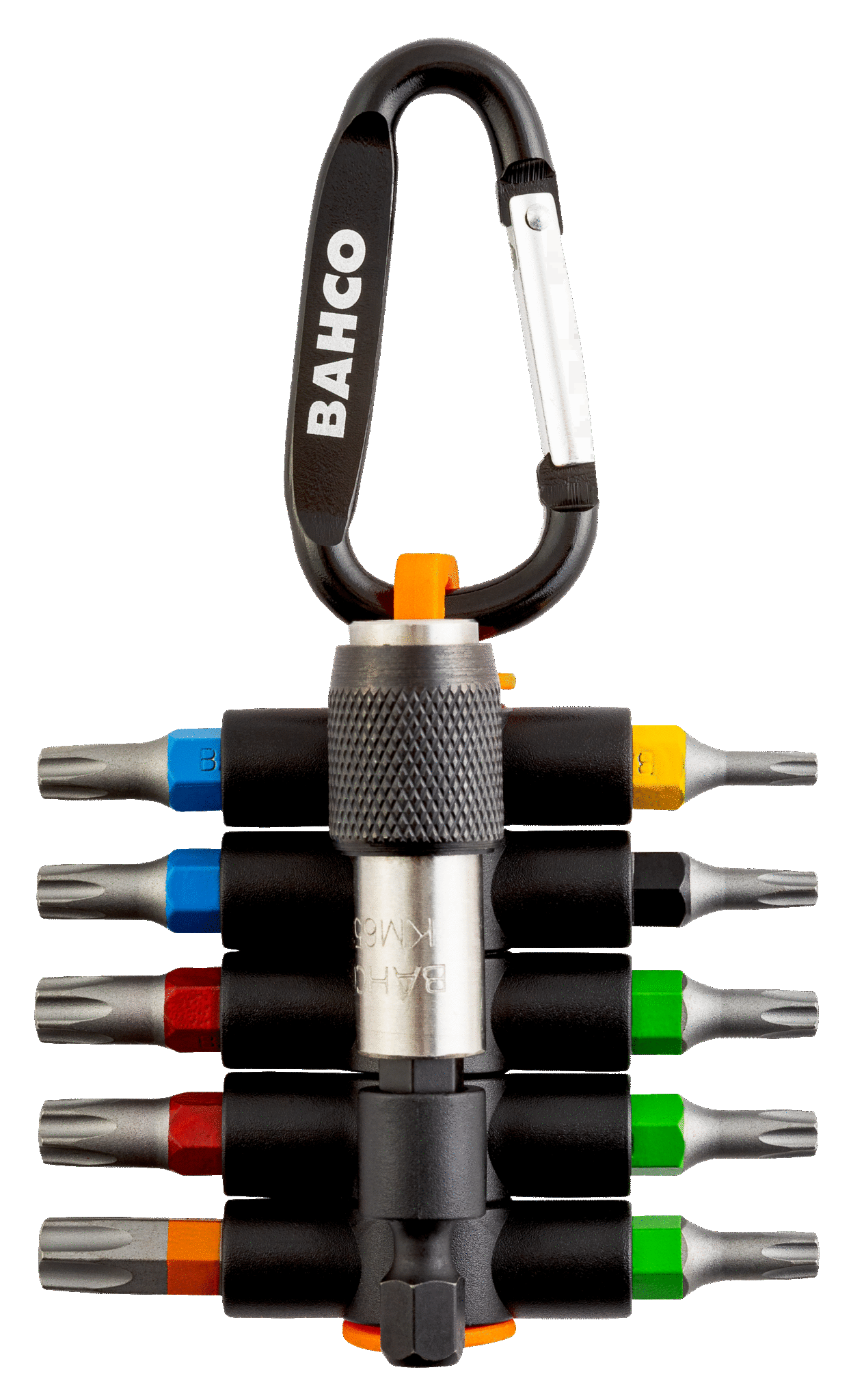 Bahco Sticky Bits | 59S/TCS11-1 - Gekleurde Torxbits met magnetische bithouder