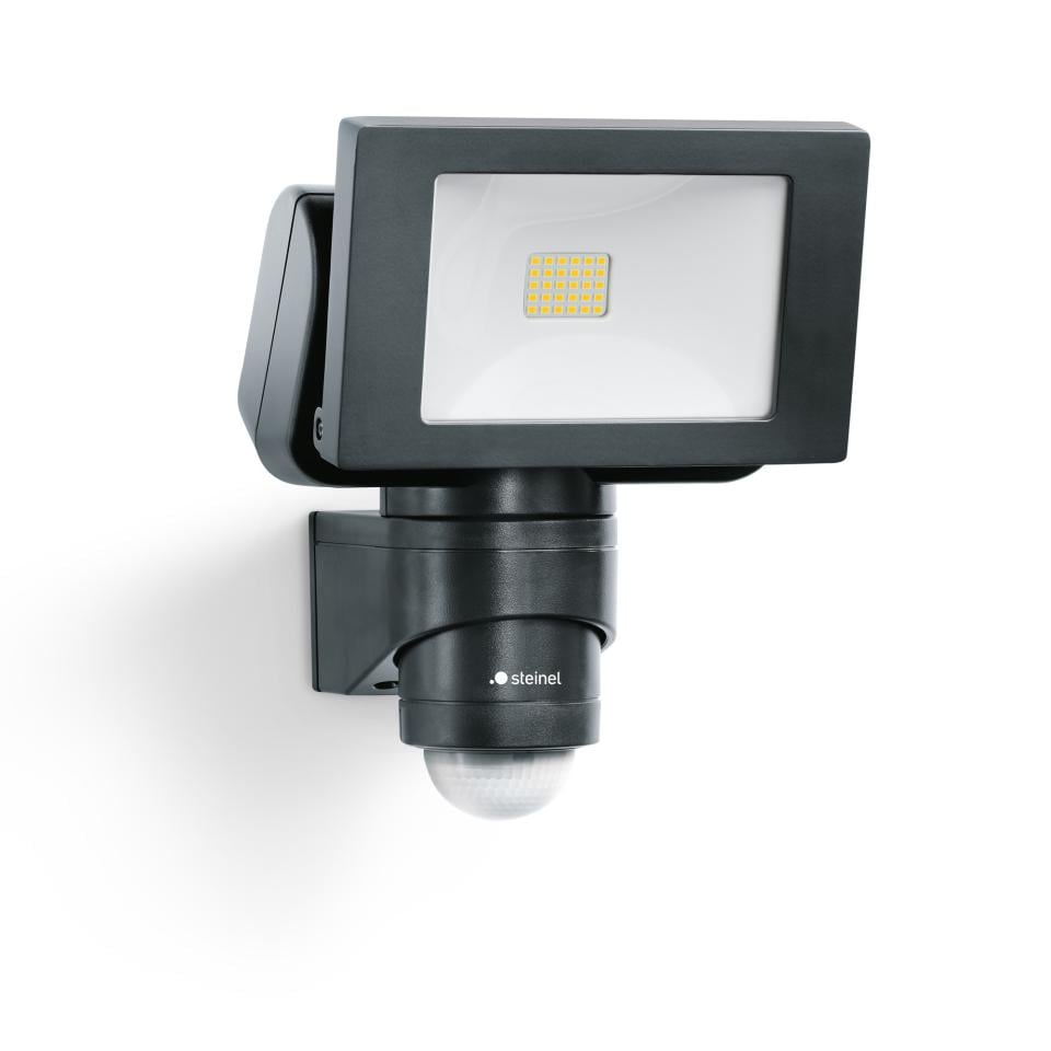 Steinel Sensor-LED-buitenspot LS 150 S zwart met bewegingsmelder 052546