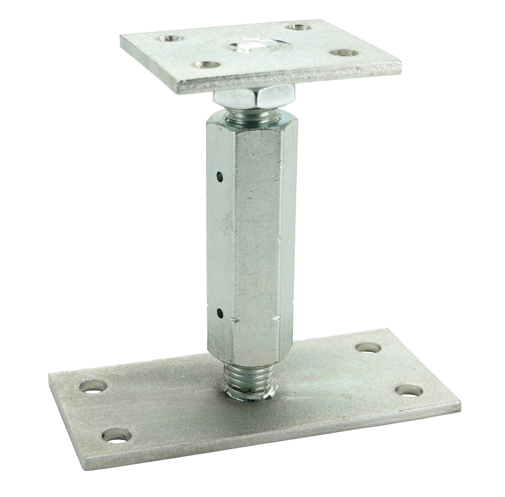 GB kolomsteun verstelbaar M20 150x70mm verzinkt | 10 stuks 17273692