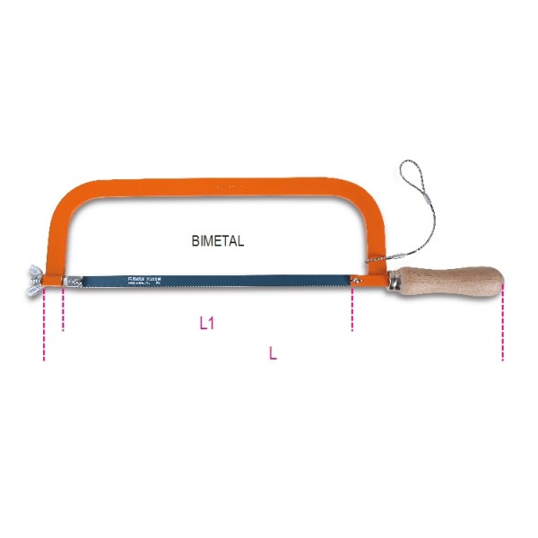 Beta 1727HS Zaagbeugel | zware uitvoering H-SAFE - 017274001 017274001