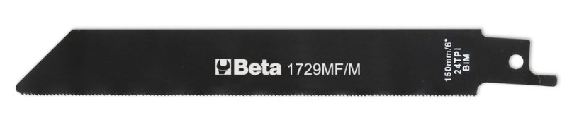 Beta 1729Mf/M Metalen Bladen Set 24 TPI | 5-delig - 017290503