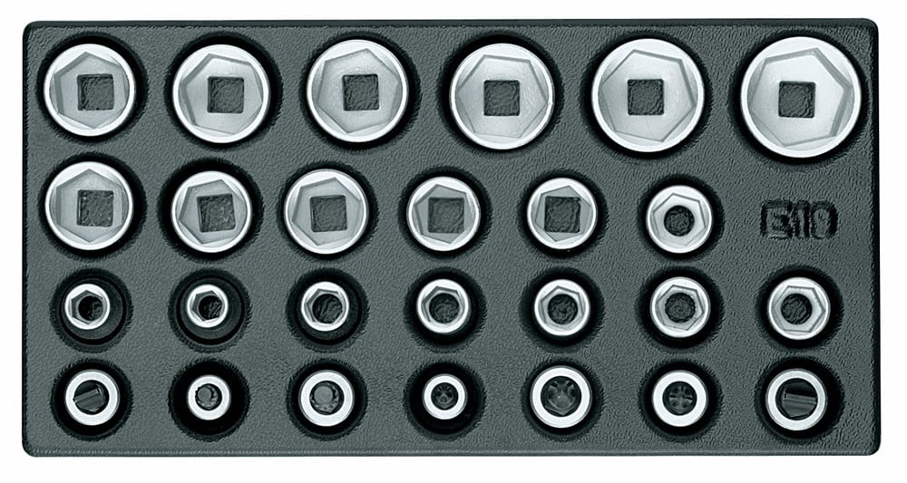 Gedore Dopsleutelset 1/2" in module - 1733109