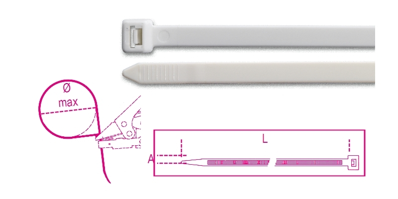 Beta Bmb3048V0-Zelfdovende Nylon Bindstrips - BMB3048V0