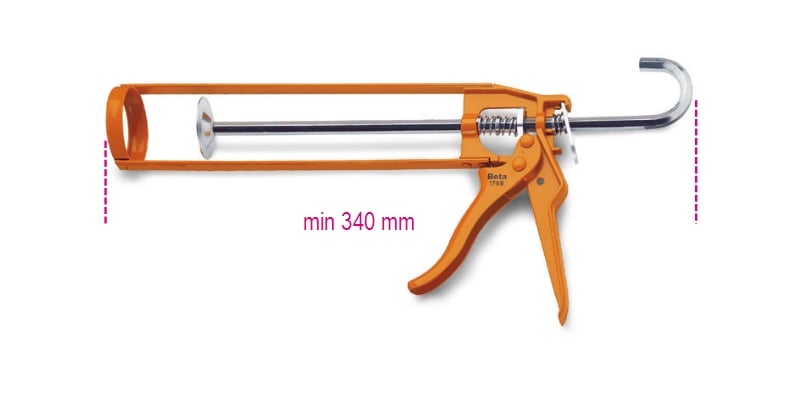 Beta Kitspuit gelakt metalen houder 1749 - 017490001