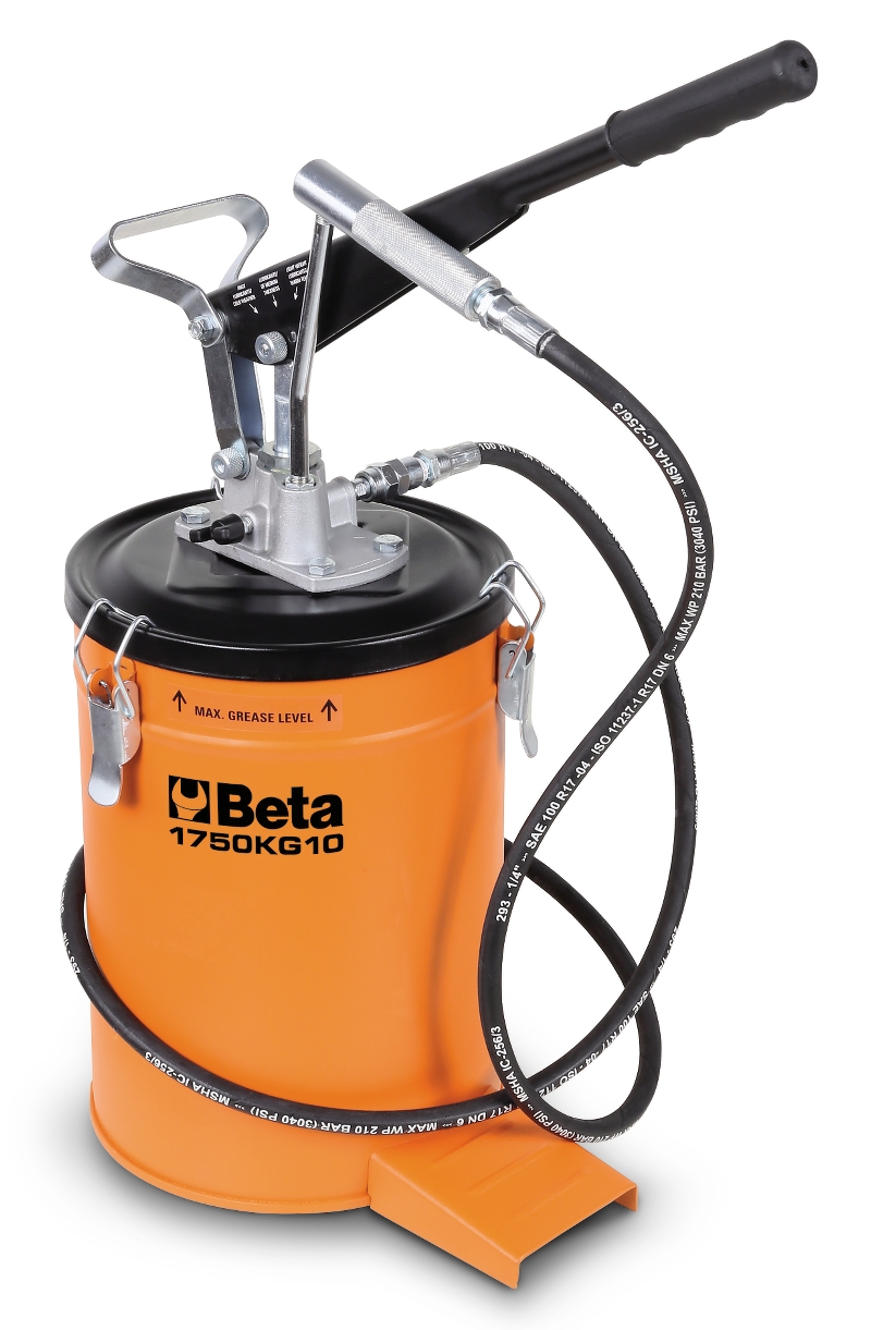 Beta Vetafgifte pomp met pistool, 10 kg, met hogedruk slang, 2 m 1750KG10 - 017500100