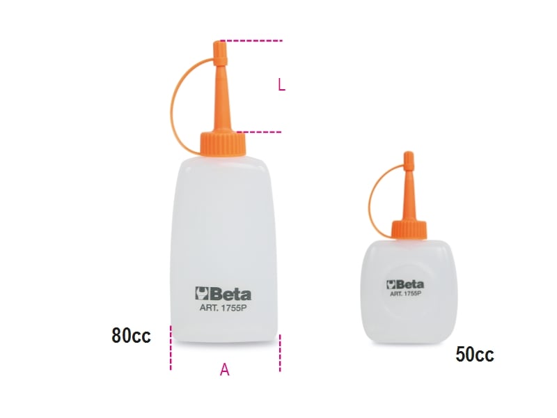 Beta 1755P/K3 50 Kunststof Oliekan Set | 3-delig - 017550050