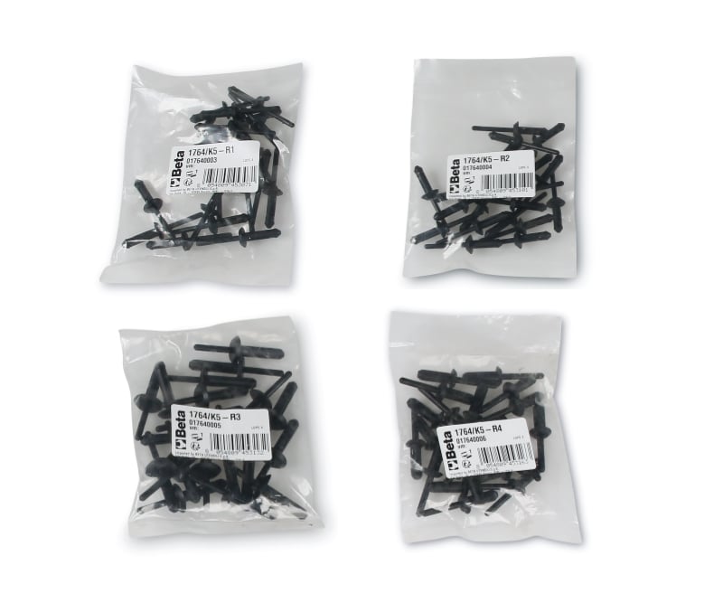 Beta 1764/K5-R1 Plastic Klinknagels Set | 20-delig - 017640003