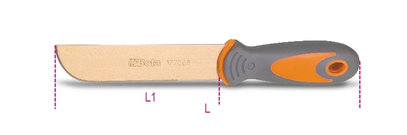 Beta Vonkvrij mes 1776BA - 017760801