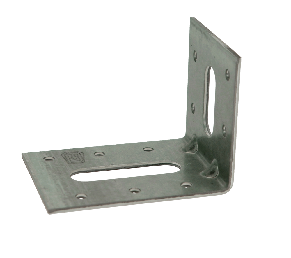 GB hoekanker 2 rillen 60x80/60x2.5 zink magnesium S350 | 100 stuks - 17780030
