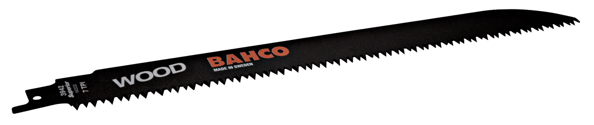 Bahco Reciprozaagblad | HCS | voor hout | 7 TPI | 228 mm - 10-delig - 3942-228-7-HSL-10P