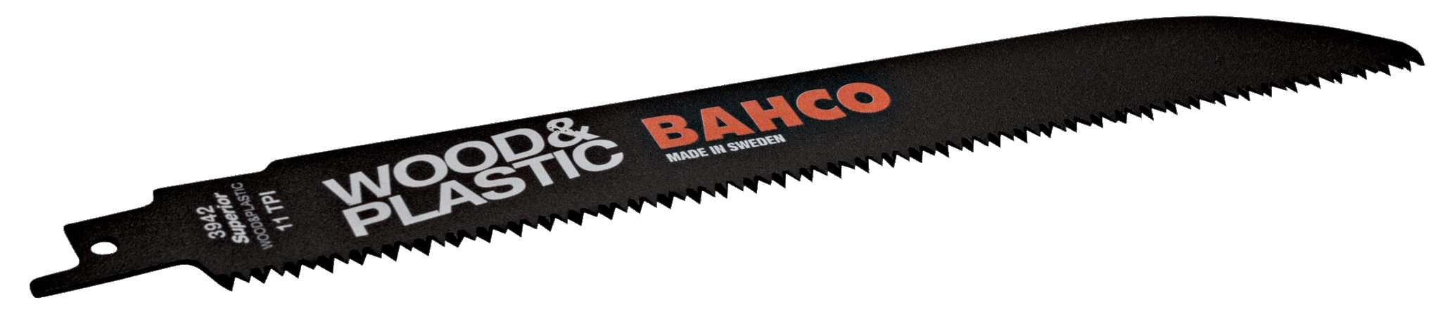 Bahco Reciprozaagblad | HCS | voor hout en kunststof | 11 TPI | 228 mm - 5-delig - 3942-228-11-HSL-5P