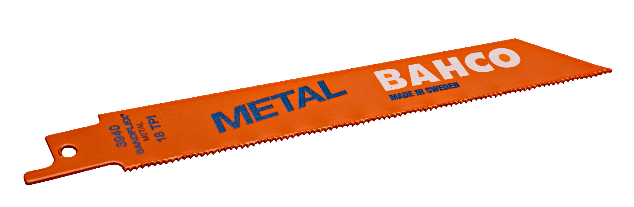 Bahco Reciprozaagblad | Sandflex® bimetaal | voor metaal | 18 TPI | 300 mm - 10-delig - industrieverpakking - 3940-300-18-ST-10P