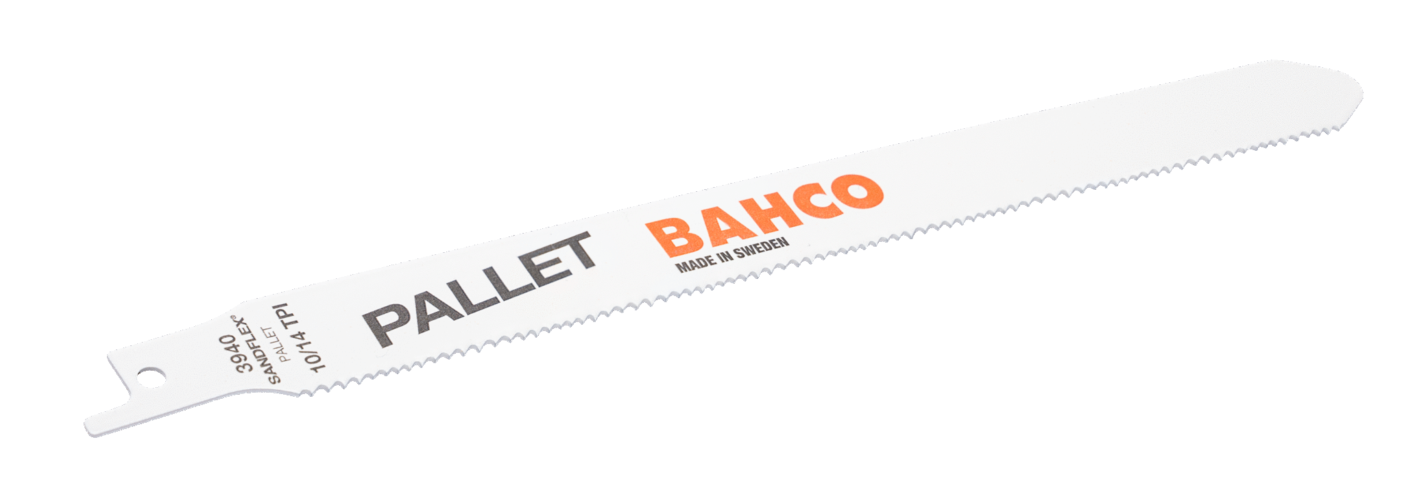 Bahco Reciprozaagblad | Sandflex® bimetaal | voor palletreparatie | 10/14 TPI | 228 mm - 10-delig - 3940-228-10/14-PR13-10P
