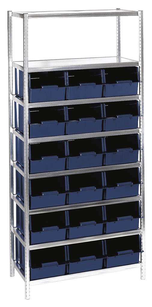 Raaco Rek met 18x bak 9-2800 galva/bl 18-40 - 181174 - 181174