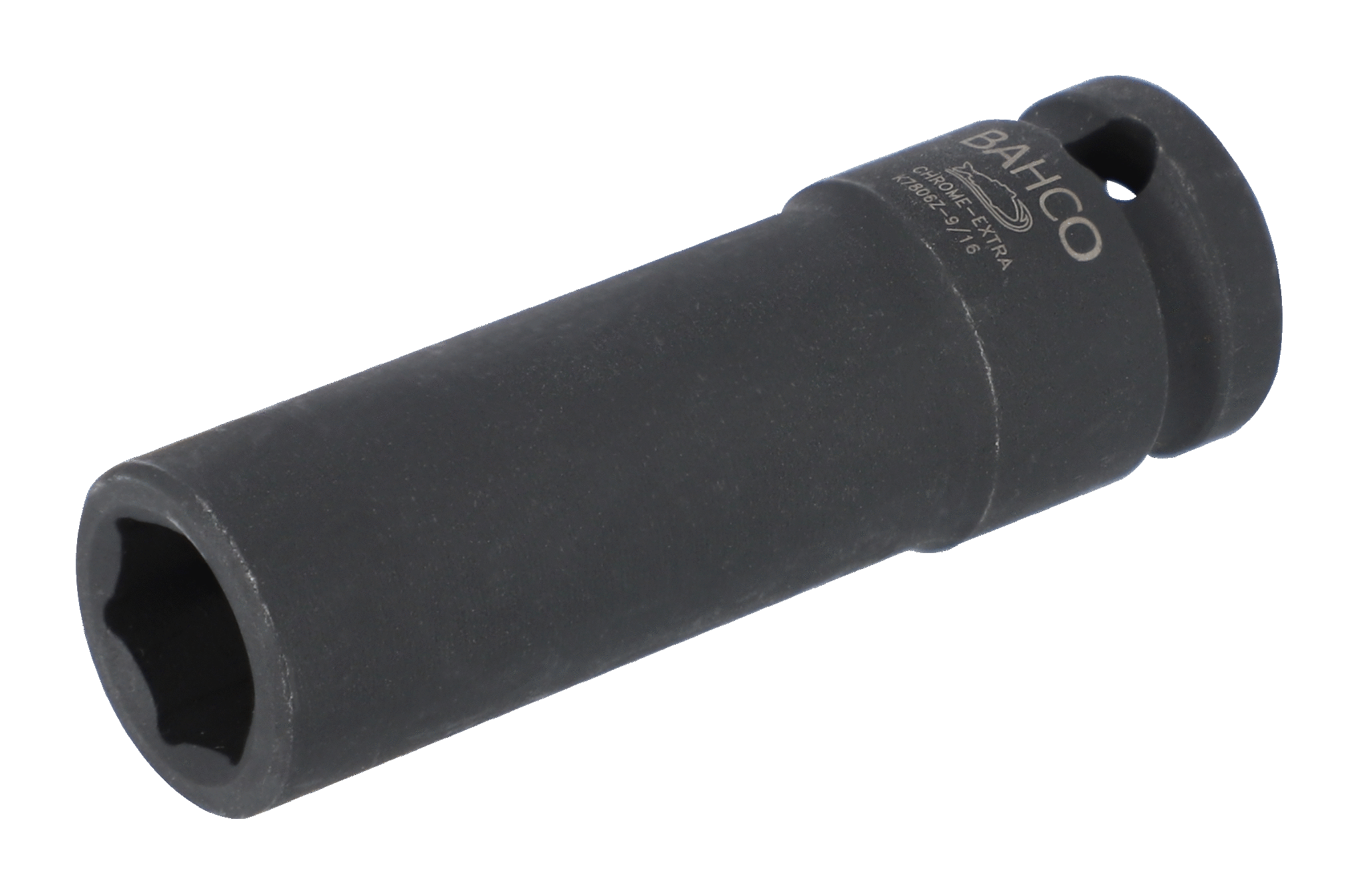 Bahco Slagdop 1 2" | lang | zeskant | gefosfateerd | 1-5 16" retailverpakking SBK7806Z-1.5 16