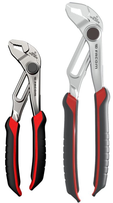 Facom multigrip set 2 tangen 181b met snelle afstelling 180/250mm - 181B.J1PB